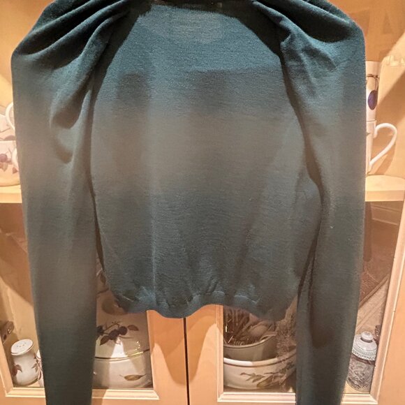 Green Moschino Cardigan - Picture 2 of 4